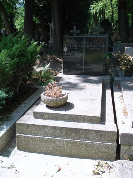 Zdjęcie grobu Kazimierz Niewiedzielski (1)