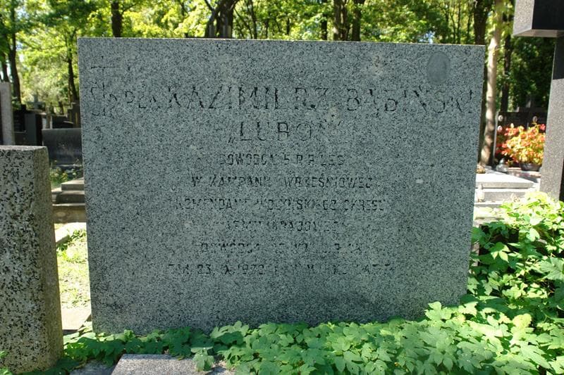 Zdjęcie grobu Kazimierz Bąbiński (2)