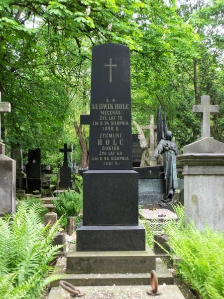 Zdjęcie grobu Ludwik Holc (2)