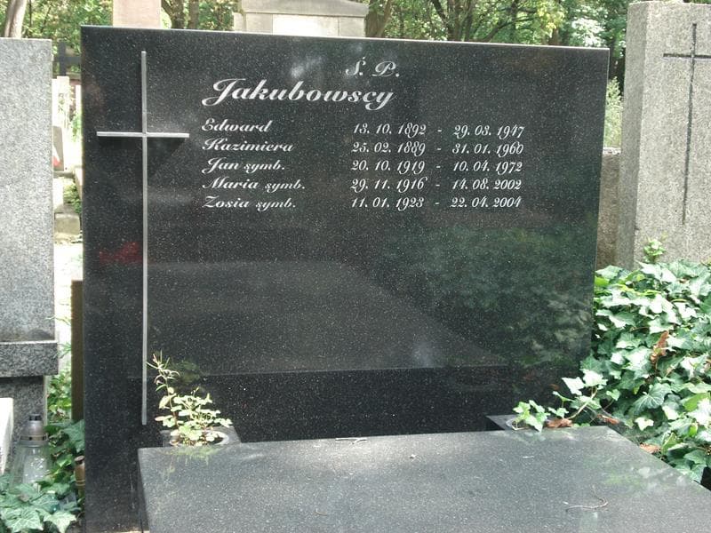 Zdjęcie grobu Edward Jakubowski (2)