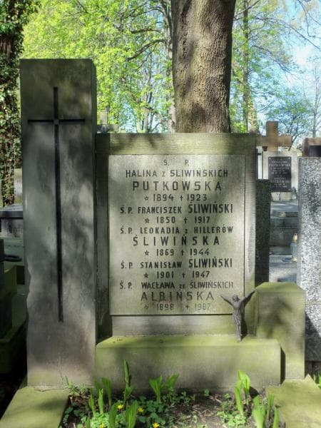 Zdjęcie grobu Wacława Albińska (2)