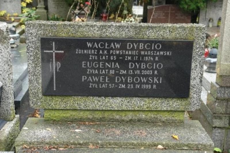 Zdjęcie grobu Wacław Dybcio (2)