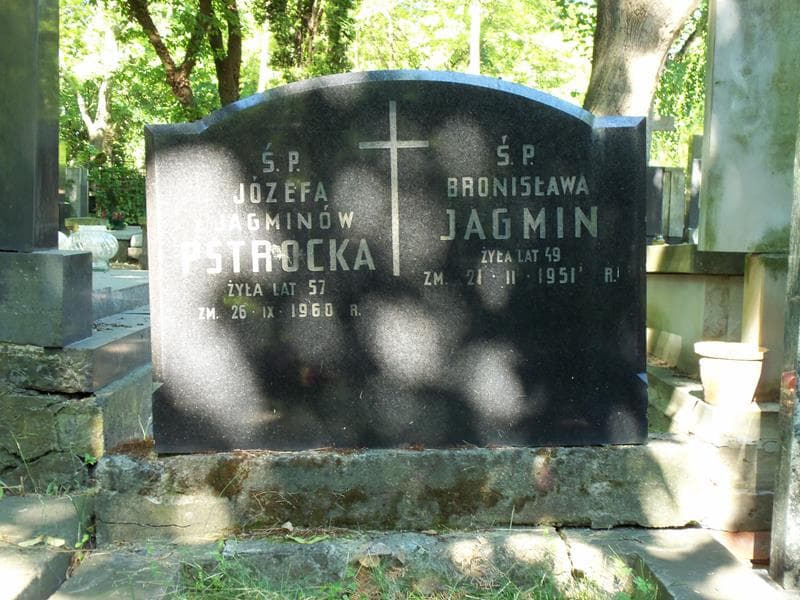 Zdjęcie grobu Bronisława Jagmin (2)