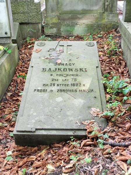 Zdjęcie grobu Ignacy Bajkowski (2)