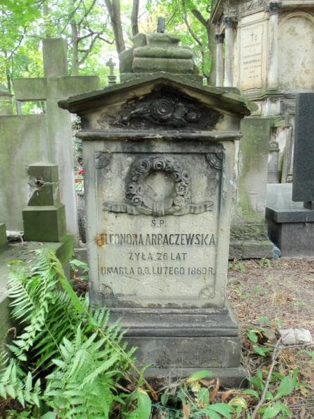 Zdjęcie grobu Eleonora Arbaczewska (1)