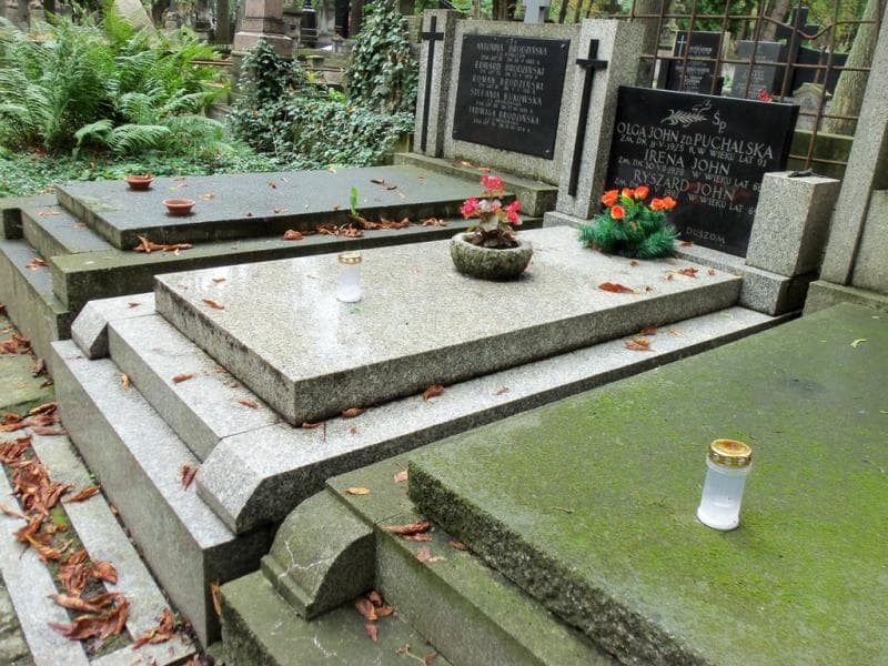Zdjęcie grobu Irena John (1)
