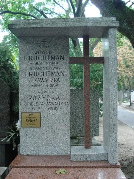 Zdjęcie grobu Witold Fruchtman (2)