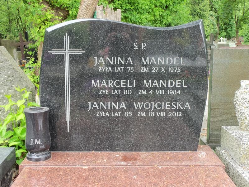 Zdjęcie grobu Janina Mandel (2)