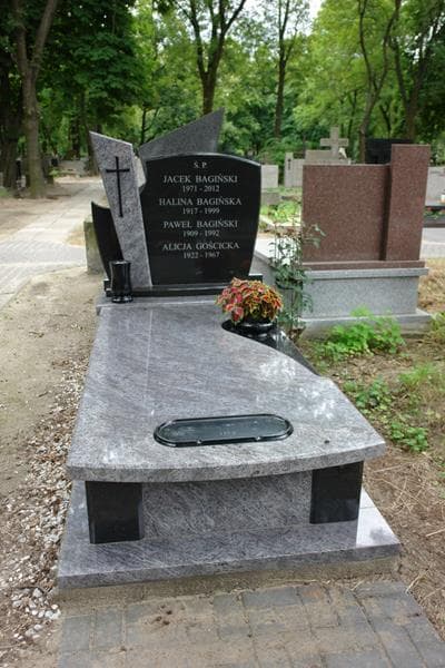 Zdjęcie grobu Halina Bagińska (1)