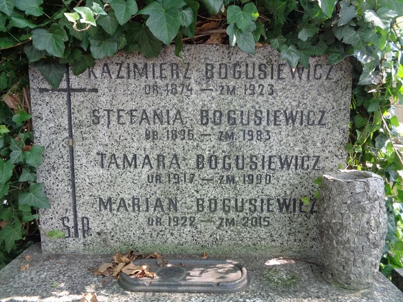 Zdjęcie grobu Tamara Bogusiewicz (2)