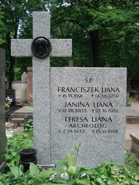 Zdjęcie grobu Franciszek Liana (2)