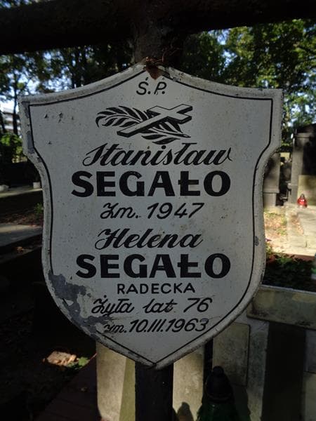 Zdjęcie grobu Stanisław Segało (2)