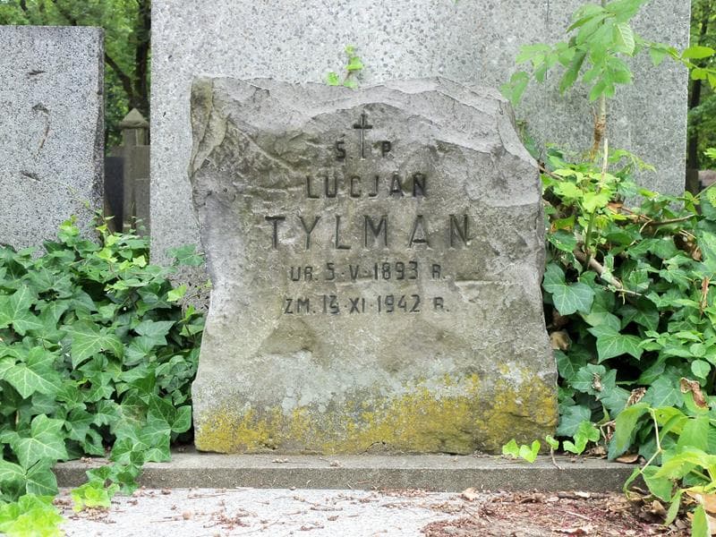 Zdjęcie grobu Lucjan Tylman (2)
