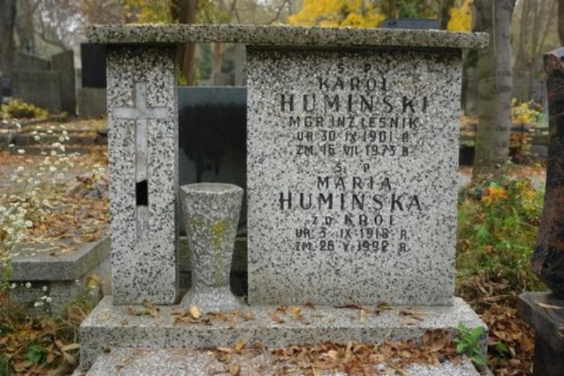 Zdjęcie grobu Karol Humiński (2)