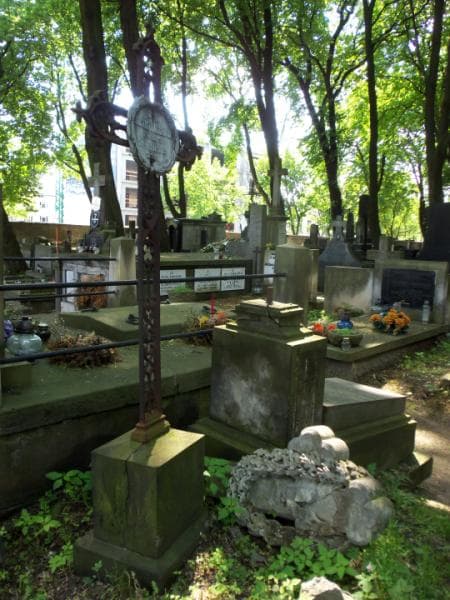 Zdjęcie grobu Walery Dębiński (2)