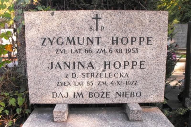 Zdjęcie grobu Janina Hoppe (2)