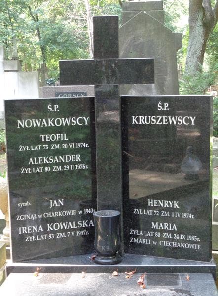 Zdjęcie grobu Jan Nowakowski (2)