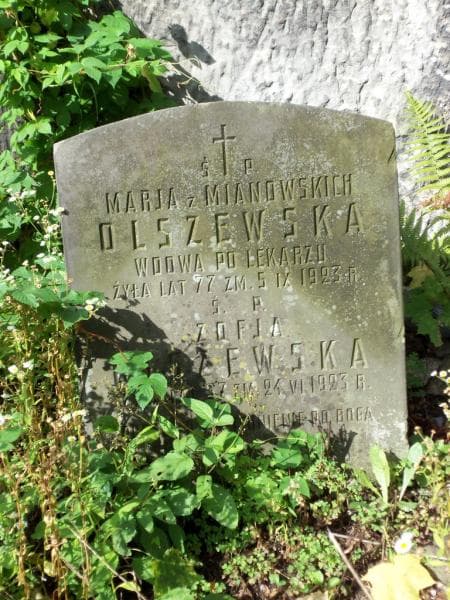 Zdjęcie grobu Marja Olszewska (1)