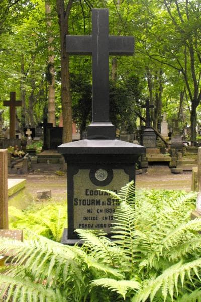 Zdjęcie grobu Edouard Stourm De Strem (2)