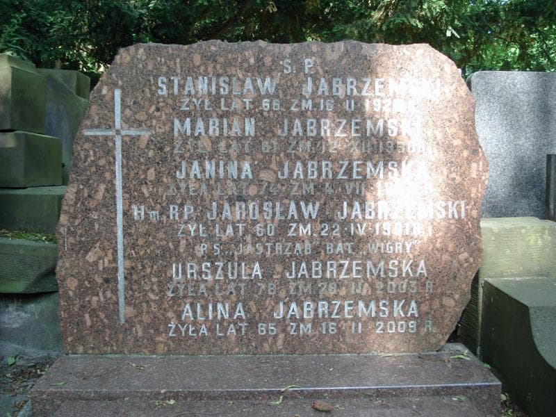 Zdjęcie grobu Alina Jabrzemska (2)