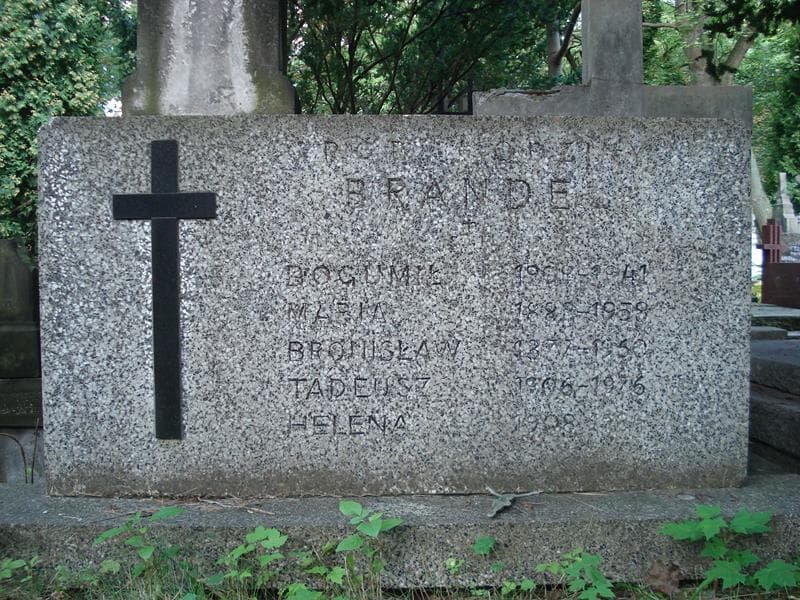 Zdjęcie grobu Bronisław Brandel (2)