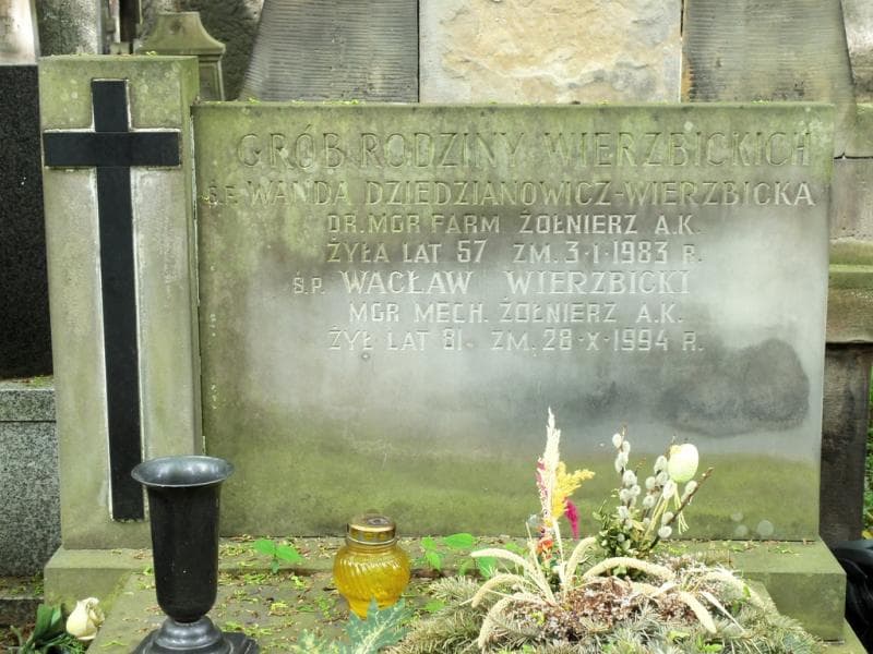 Zdjęcie grobu Wanda Dziedzianowicz - Wierzbicka (2)
