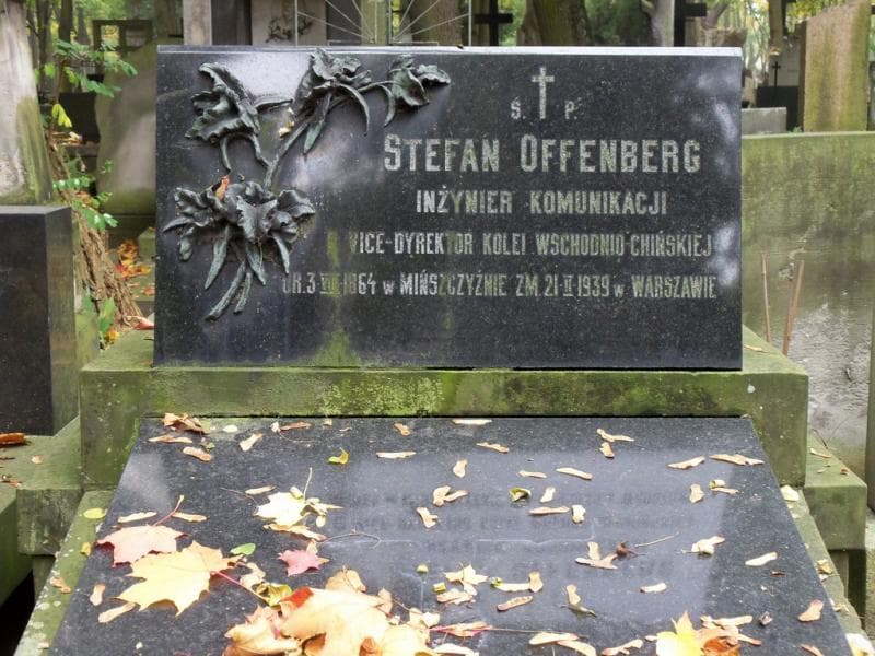 Zdjęcie grobu Aleksandra Offenberg (2)
