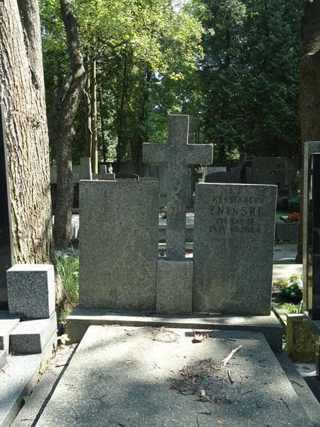 Zdjęcie grobu Konstanty Żniński (2)