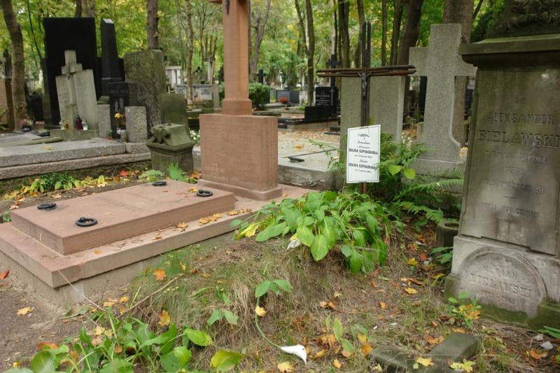 Zdjęcie grobu Irmina Belina-Szpakowska (1)