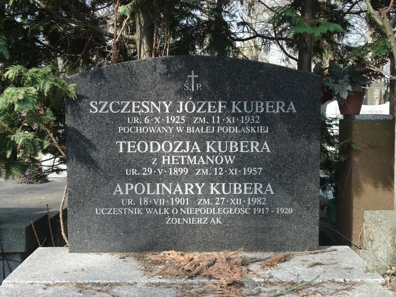 Zdjęcie grobu Szczęsny Józef Kubera (2)