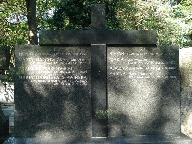 Zdjęcie grobu Maria Gabriela Sławińska (2)