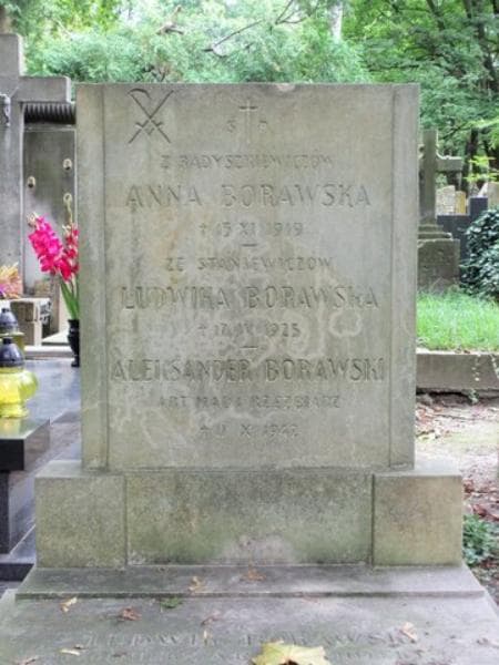 Zdjęcie grobu Ludwik Borawski (2)