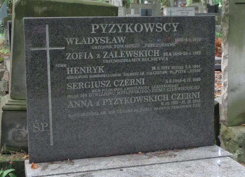 Zdjęcie grobu Sergiusz Czerni (2)