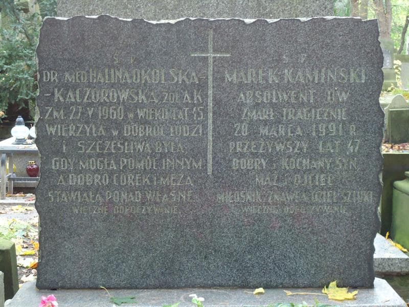 Zdjęcie grobu Halina Okolska-Kaczorowska (2)