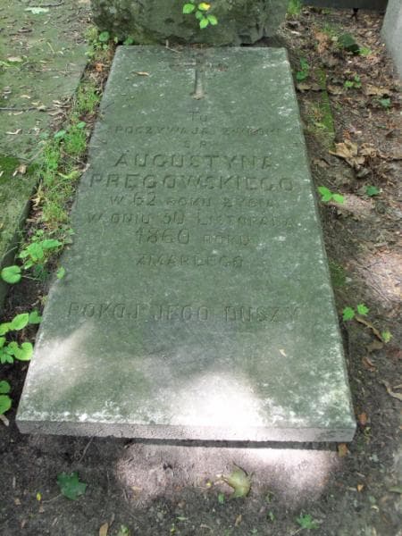 Zdjęcie grobu Augustyn Pręgowski (1)