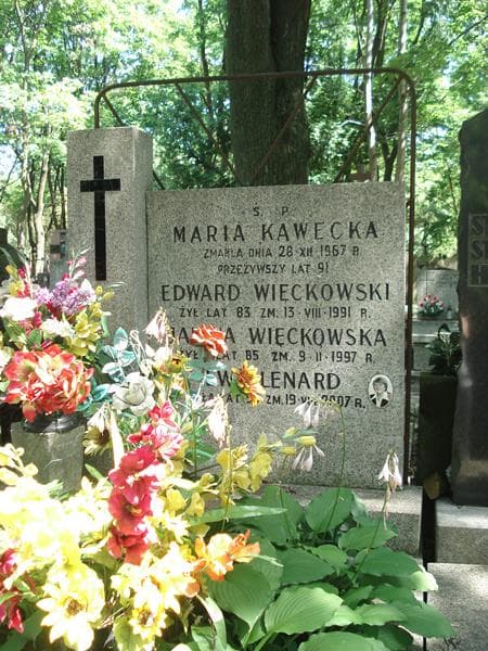Zdjęcie grobu Ewa Lenard (2)