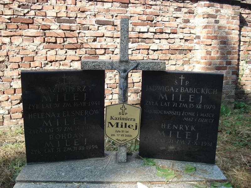 Zdjęcie grobu Henryk Milej (2)