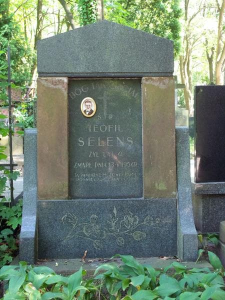 Zdjęcie grobu Teofil Selens (2)