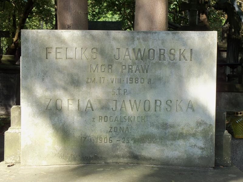 Zdjęcie grobu Zofia Jaworska (2)