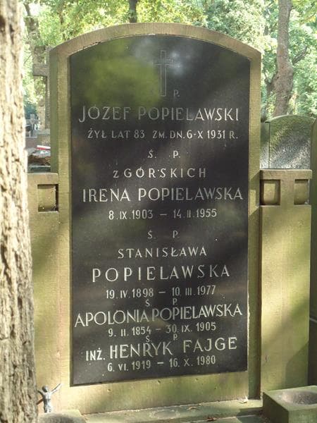 Zdjęcie grobu Józef Popielawski (2)