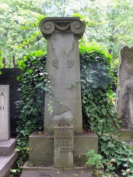 Zdjęcie grobu Augustyna Wyzińska (2)
