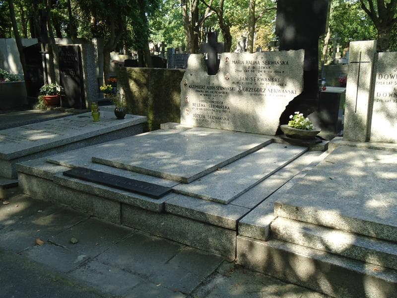 Zdjęcie grobu Kazimierz Albin Serwański (1)