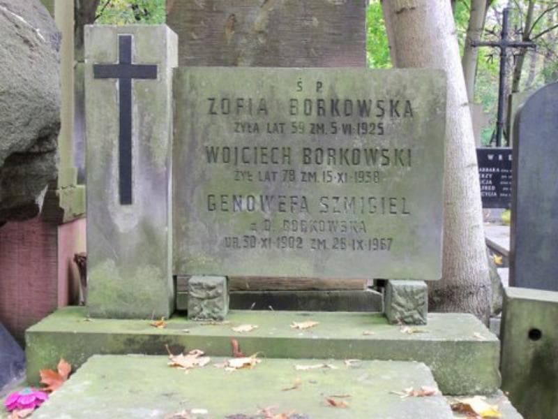 Zdjęcie grobu Wojciech Borkowski (2)