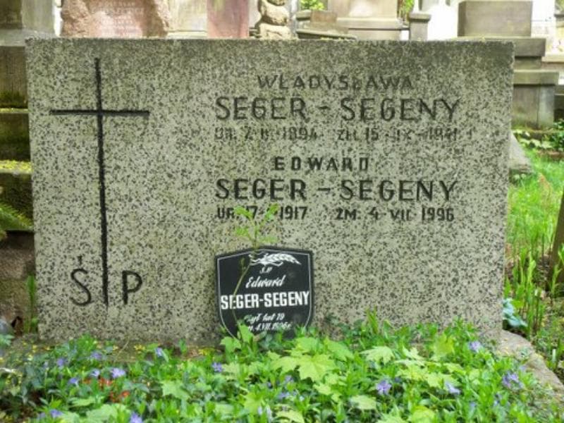 Zdjęcie grobu Edward Seger-Segeny (2)