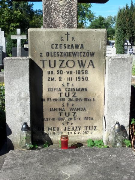 Zdjęcie grobu Czesława Tuzowa (2)