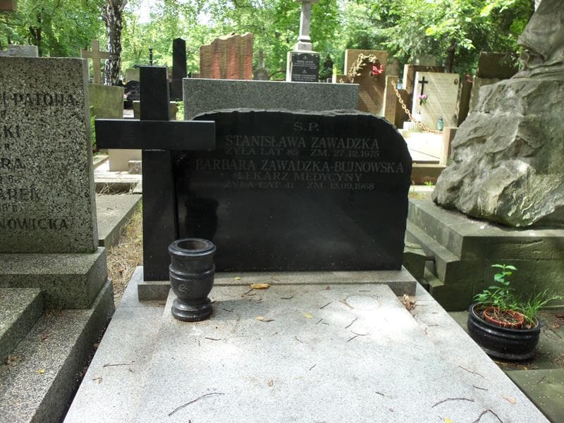 Zdjęcie grobu Stanisława Zawadzka (2)