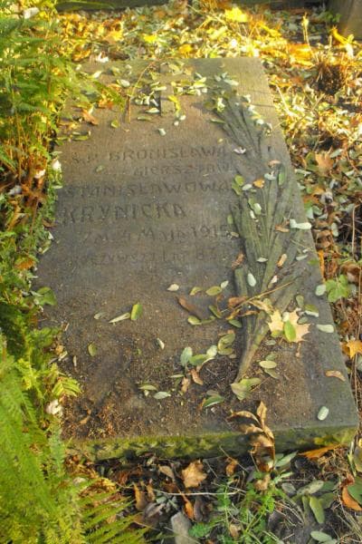 Zdjęcie grobu Stanisława Krynicka (2)