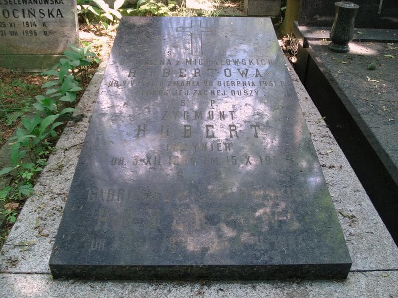 Zdjęcie grobu Zygmunt Hubert (2)