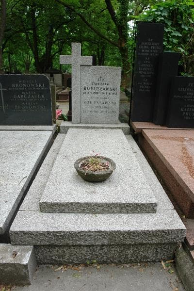 Zdjęcie grobu Stanisław Bogusławski (1)