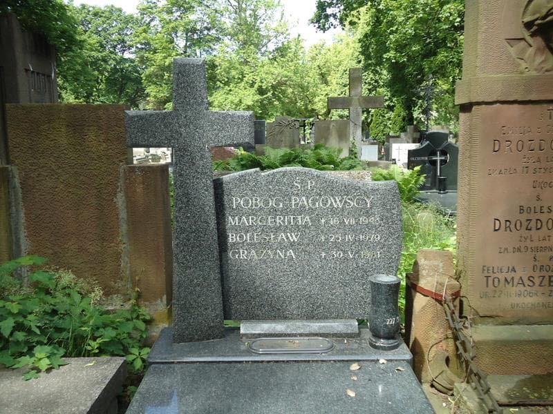 Zdjęcie grobu Margeritta Pobóg-Pągowska (2)